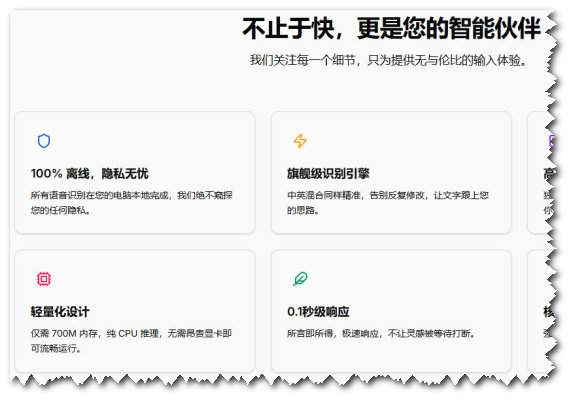 VocoType：精准极速的AI离线语音输入法